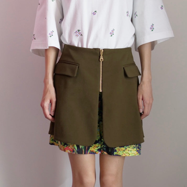 OLD&VINTAGE] KENZO レイヤードショートパンツ – dim at noon