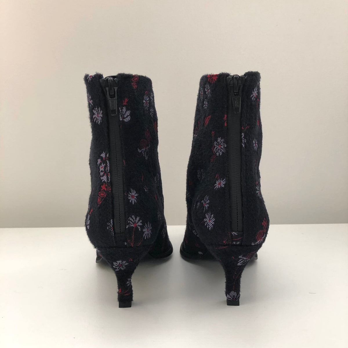 新品 マメクロゴウチ Floral Jacquard Boots 24.5 新品 マメクロゴウチ Floral Jacquard Boots 24.5 - メルカリ