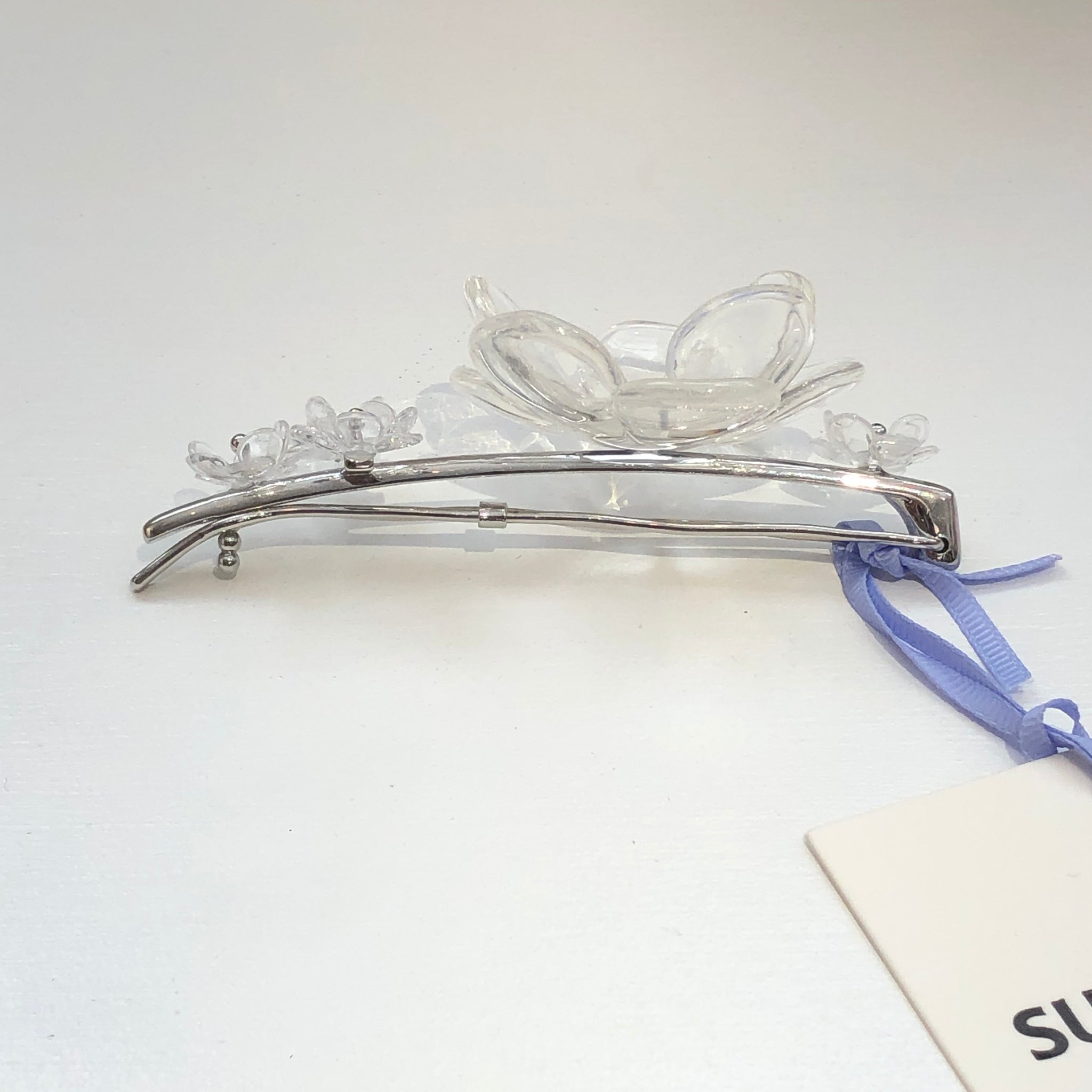 SUSAN FANG　3D PRINTED FLOWER HAIRCLIP (TRANSPARENT)