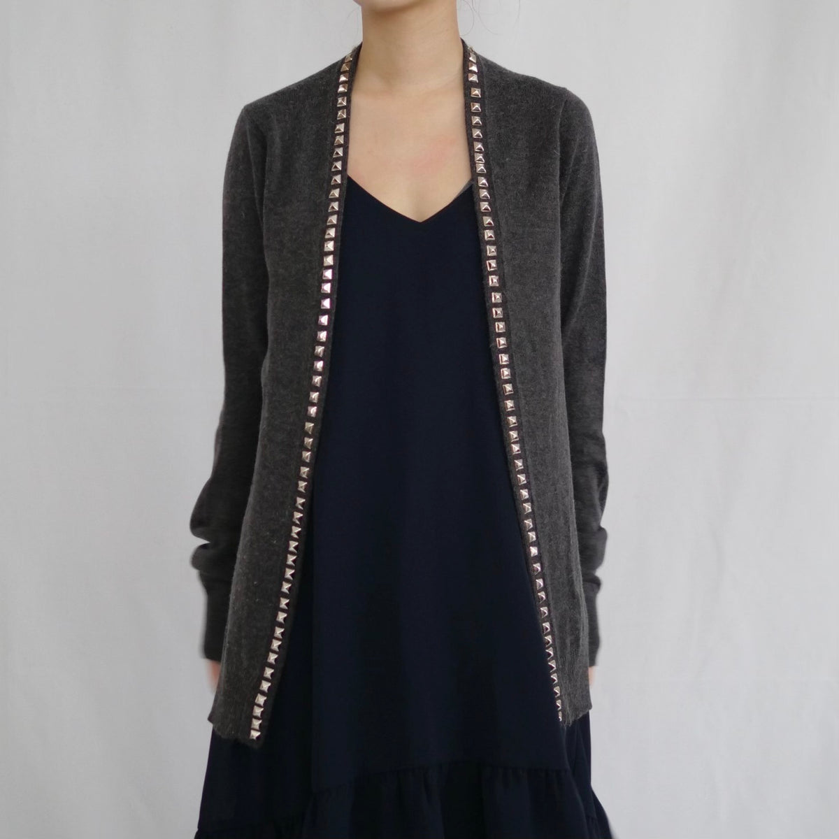 OLD & VINTAGE] HYSTERIC GLAMOUR Studded Cardigan – dim at noon