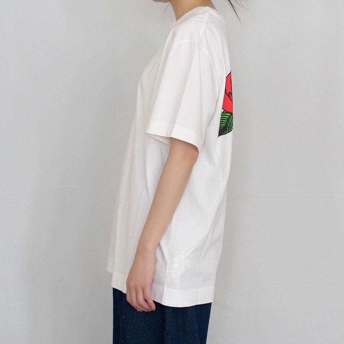 simone Rocha Tシャツブラウス SALE]SIMONE ROCHA ローズロゴプリントT-SHIRT – dim at noon