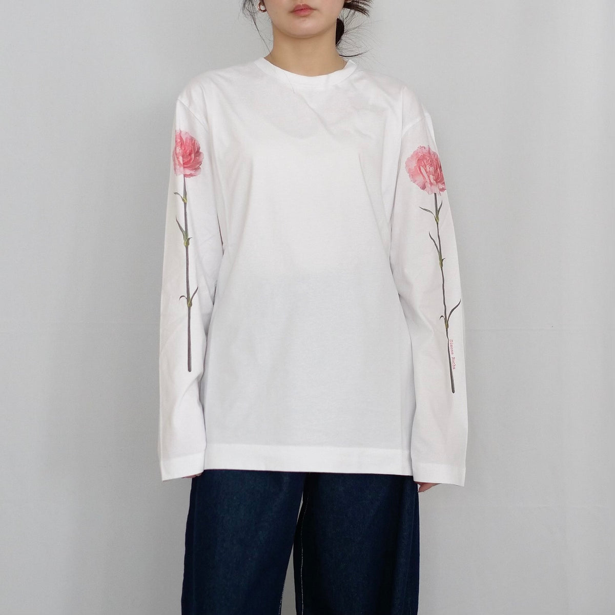 SALE]SIMONE ROCHA カーネーションプリント L/T-SHIRT – dim at noon