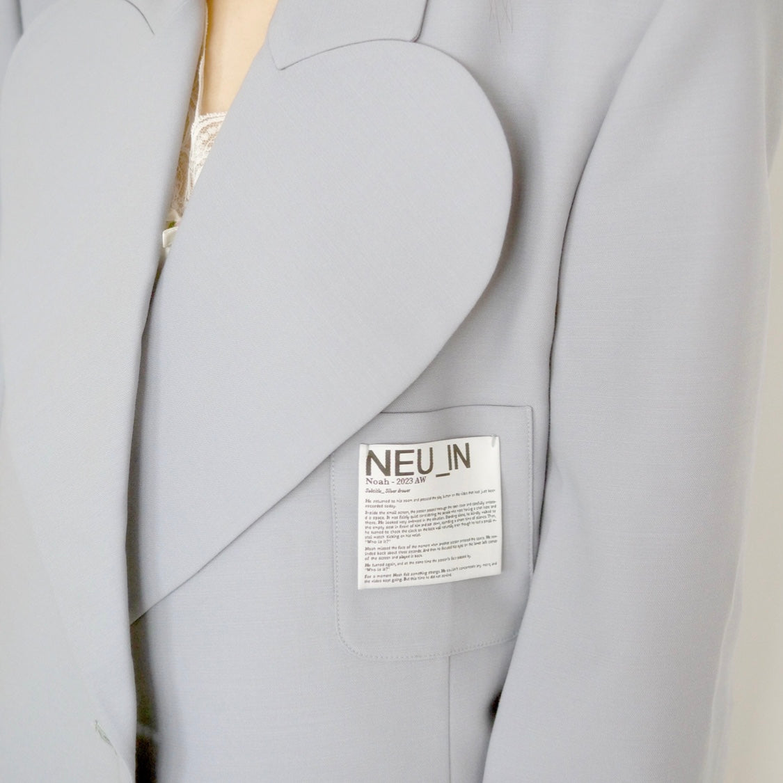 NEU_IN HEART LAPEL OVERSIZED JACKET – dim at noon