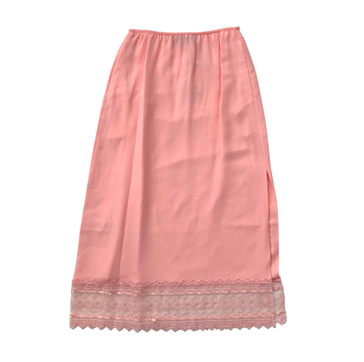 SIMONE ROCHA RIBBON TRIM EASY SKIRT / PEACH – dim at noon