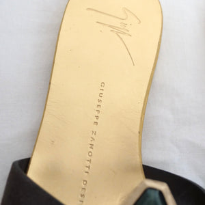 [OLD&VINTAGE]  GIUSEPPE ZANOTTI　ストーンサンダル GD/GRN