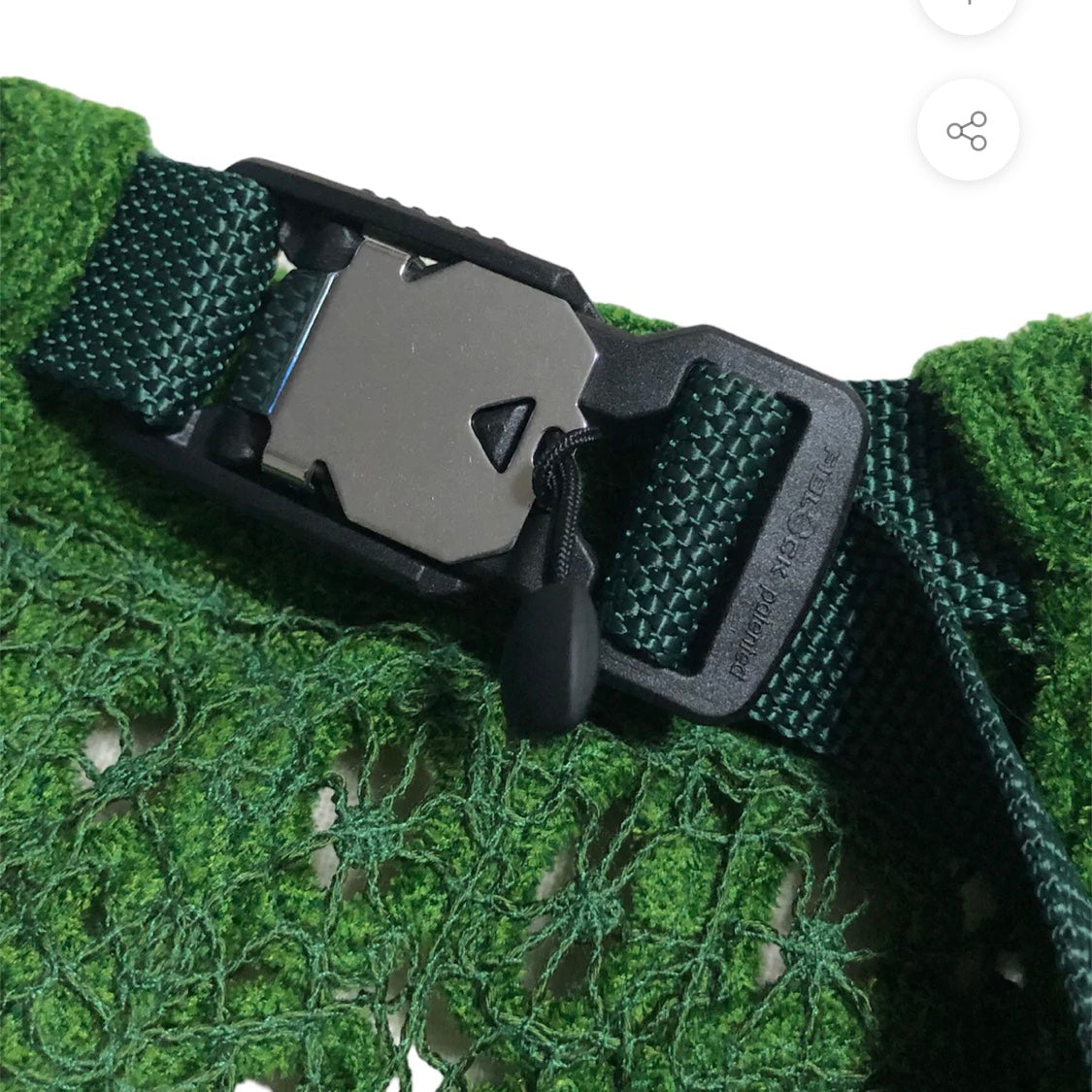 Mame Kurogouchi Cord Embroidery Wrapped Skirt - green