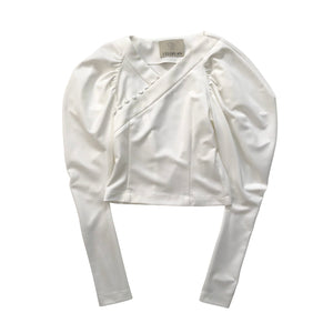 TELOPLAN Thorfinn China Blouse / White