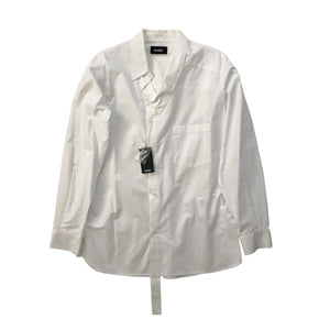 SODUK    long collar shirt / white