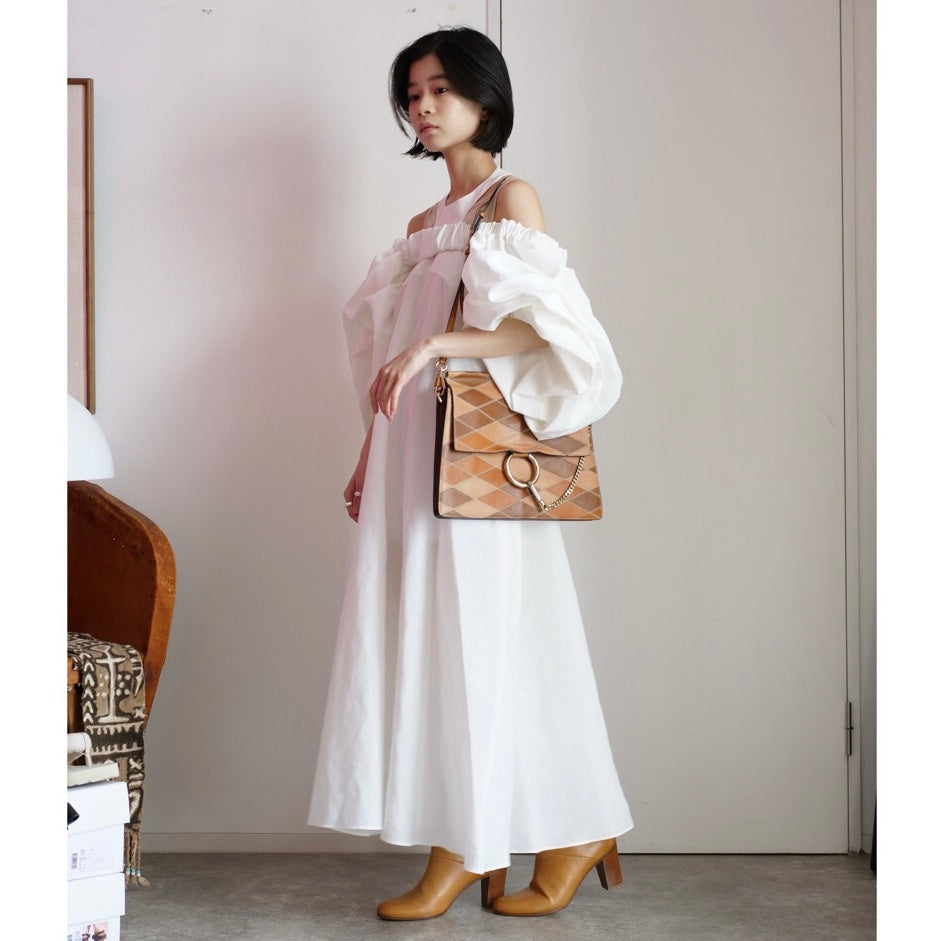 [OLD&VINTAGE] Chloe FAYE パッチワークショルダーバッグ