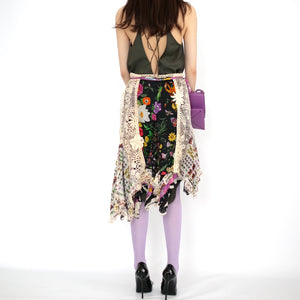 [OLD&VINTAGE] GUCCI　WRAP SKIRT