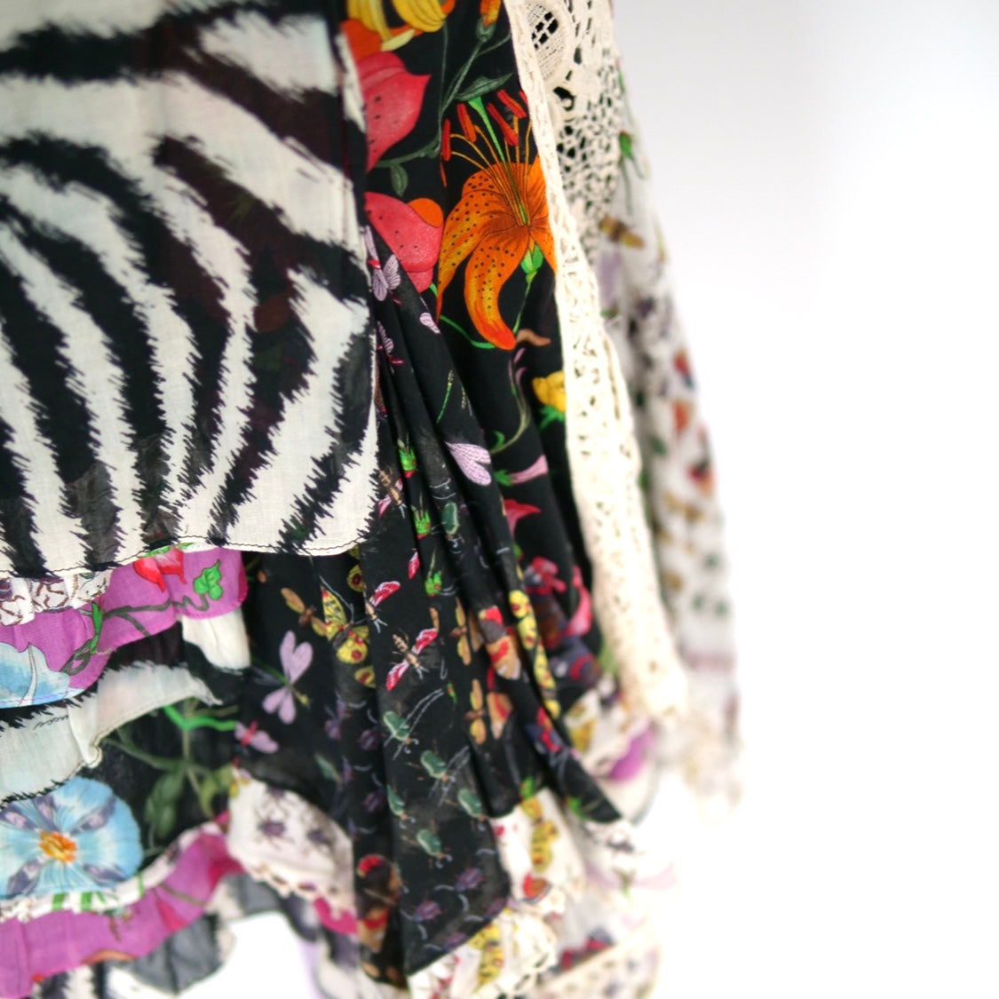 [OLD&VINTAGE] GUCCI　WRAP SKIRT