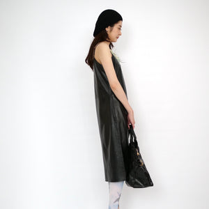 [OLD&VINTAGE] MAISON MARTIN MARGIELA LEATHER CAMI DRESS