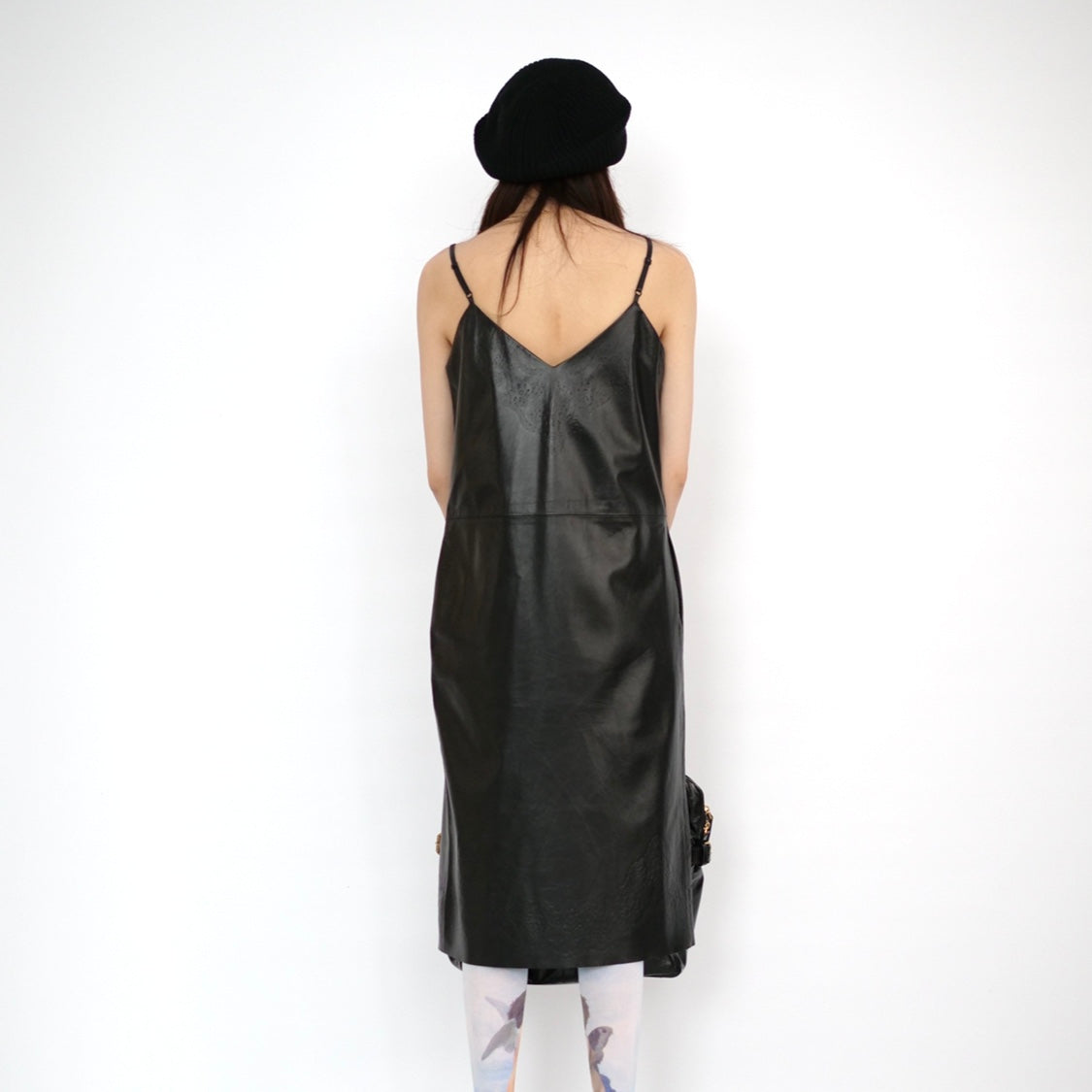 [OLD&VINTAGE] MAISON MARTIN MARGIELA LEATHER CAMI DRESS