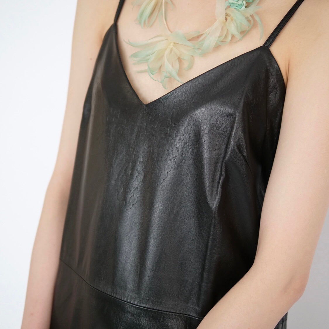 [OLD&VINTAGE] MAISON MARTIN MARGIELA LEATHER CAMI DRESS