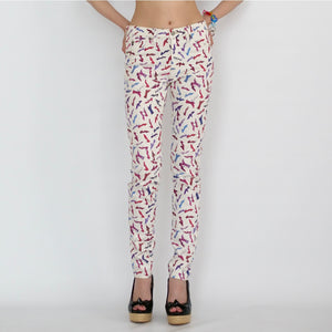 [OLD&VINTAGE] Andy Warhol BY HYSTERIC GLAMOUR　HIGH HEELS PRINT PANTS