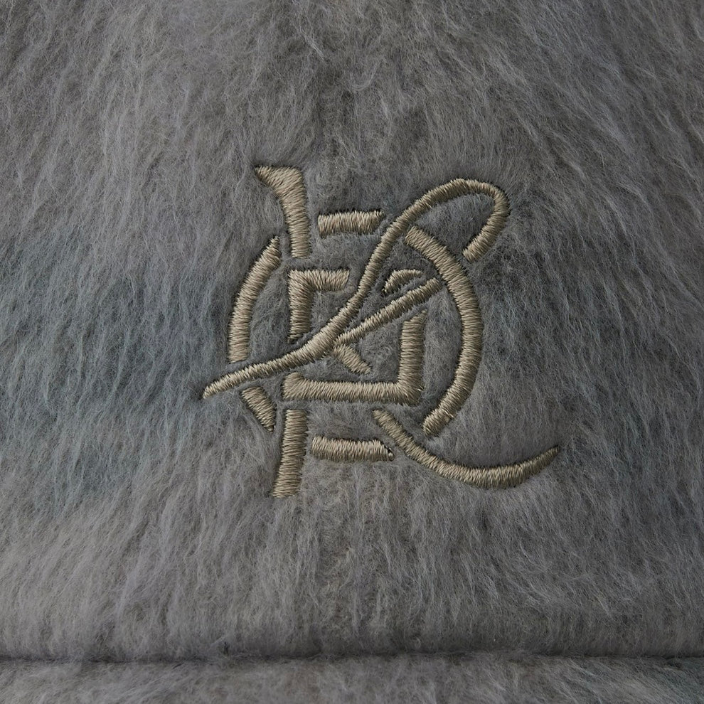 KIMHEKIM NEO COIN LOGO EMBROIDERED BRUSHED BALL CAP (OLIVE)