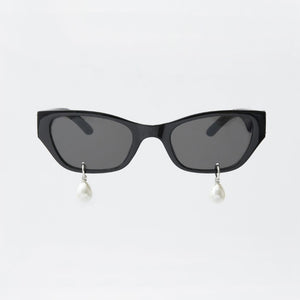 KIMHEKIM PEARL TEARS CAT-EYE ACETATE SUNGLASSES