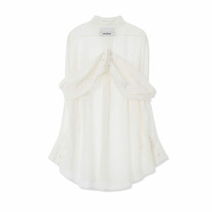 KIMHEKIM DOUBLE-SLEEVED CUPRA SHIRT