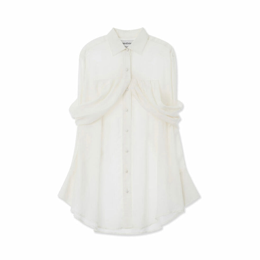 [SALE]KIMHEKIM DOUBLE-SLEEVED CUPRA SHIRT