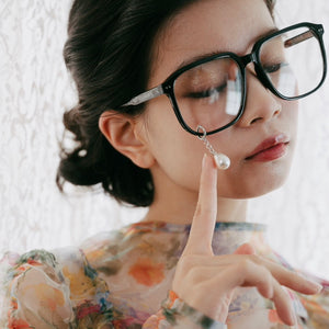 KIMHEKIM PEARL TEAR ACETATE GLASSES