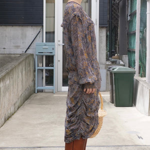 [OLD&VINTAGE] シフォンワンピース
