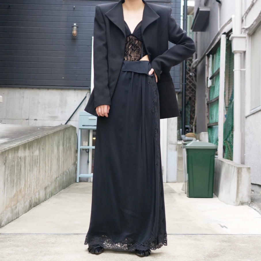 [OLD&VINTAGE] CHLOE  ラップレーススカート