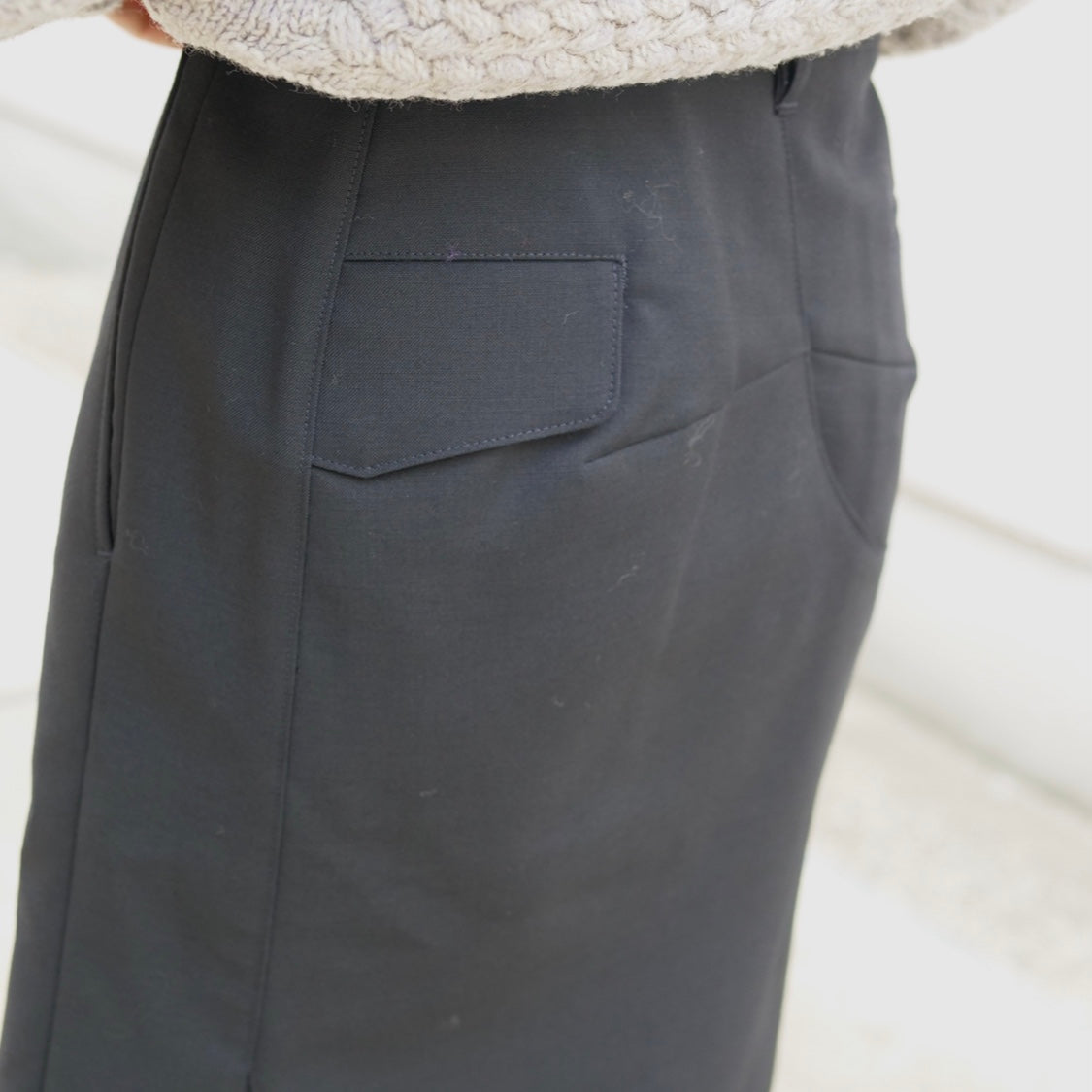 [OLD&VINTAGE] JUNYA WATANABE ウールスカート