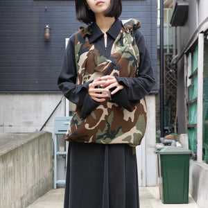 [OLD&VINTAGE] JUNYA WATANABE 迷彩プリーツ変形ドレス