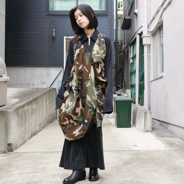 JUNYA WATANABE 迷彩柄マーメイドスカート JUNYA WATANABE 迷彩柄マーメイドスカート