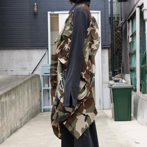 [OLD&VINTAGE] JUNYA WATANABE 迷彩プリーツ変形ドレス