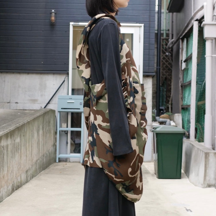 [OLD&VINTAGE] JUNYA WATANABE 迷彩プリーツ変形ドレス