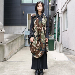 [OLD&VINTAGE] JUNYA WATANABE 迷彩プリーツ変形ドレス