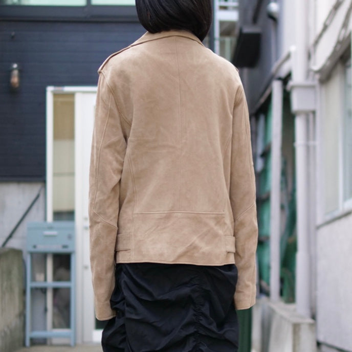 [OLD&VINTAGE]AGLINI LEATHER ジャケット