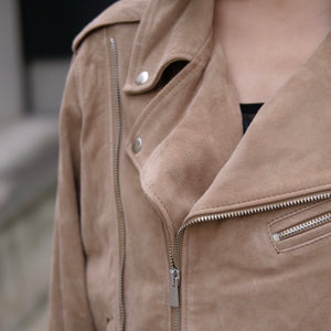 [OLD&VINTAGE]AGLINI LEATHER ジャケット