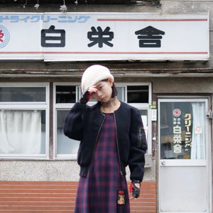 [OLD&VINTAGE] ニットブルゾン