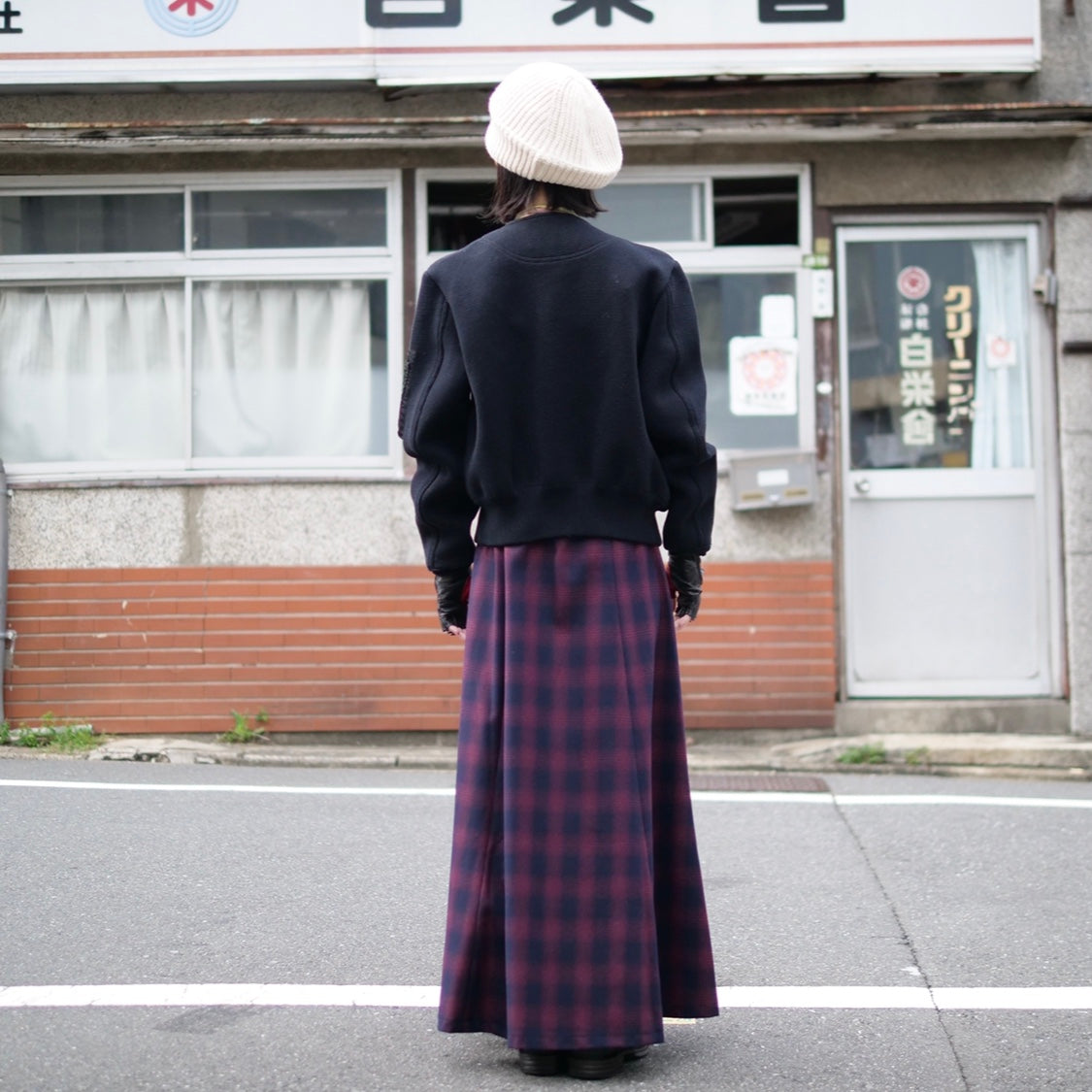 [OLD&VINTAGE] ニットブルゾン