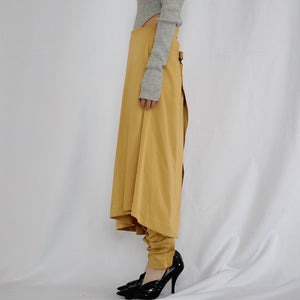 [OLD&VINTAGE] 08SIRCUS STRETCH SATIN LAYERED PANTS /SIZE0,1