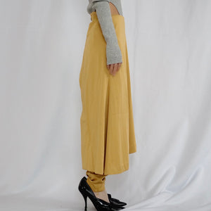 [OLD&VINTAGE] 08SIRCUS STRETCH SATIN LAYERED PANTS /SIZE0,1