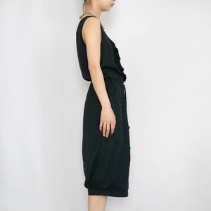 [OLD&VINTAGE] YVES SAINT LAURENT rive gauche カットソーノースリーブドレス
