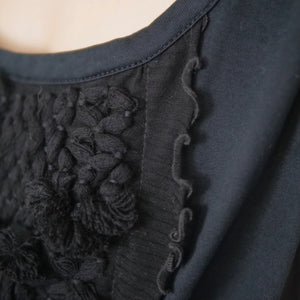 [OLD&VINTAGE] YVES SAINT LAURENT rive gauche カットソーノースリーブドレス