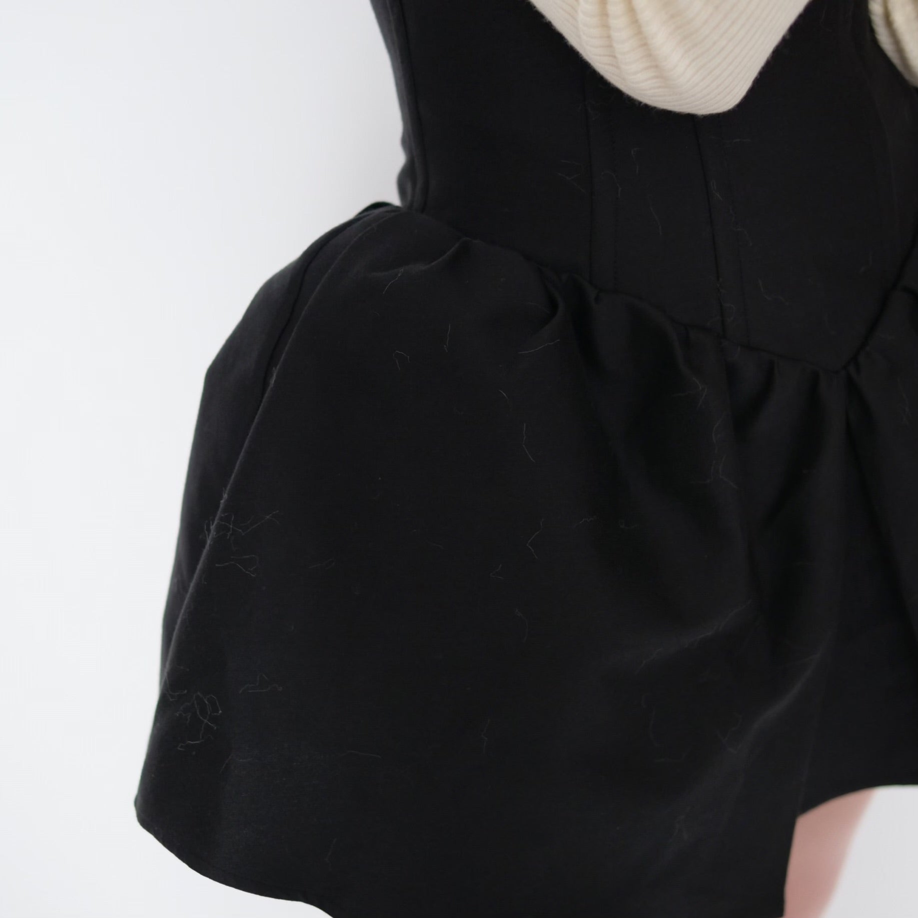 [SALE]SHUSHU/TONG  OFF SHOULDER SLIM MINI DRESS
