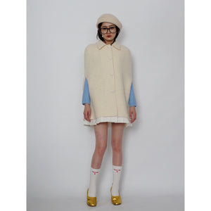 [SALE]SHUSHU/TONG  logo socks / WH