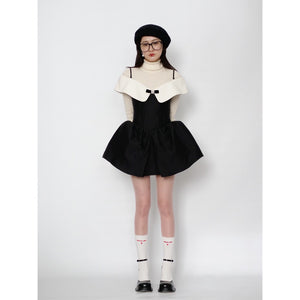 [SALE]SHUSHU/TONG  OFF SHOULDER SLIM MINI DRESS