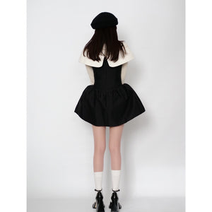 [SALE]SHUSHU/TONG  OFF SHOULDER SLIM MINI DRESS