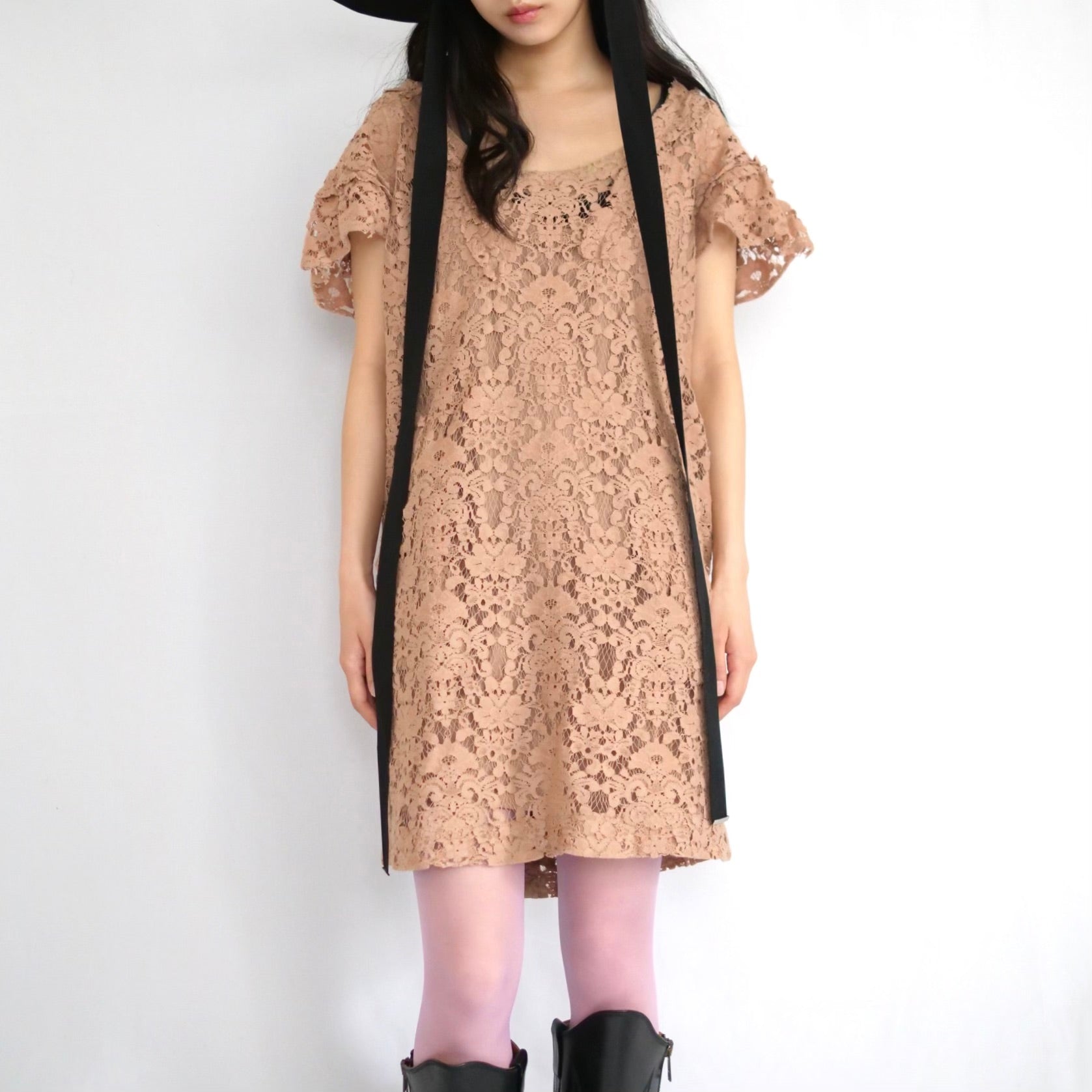 [OLD&VINTAGE] レースドレス