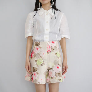 [OLD&VINTAGE] Carven 花柄ショートパンツ