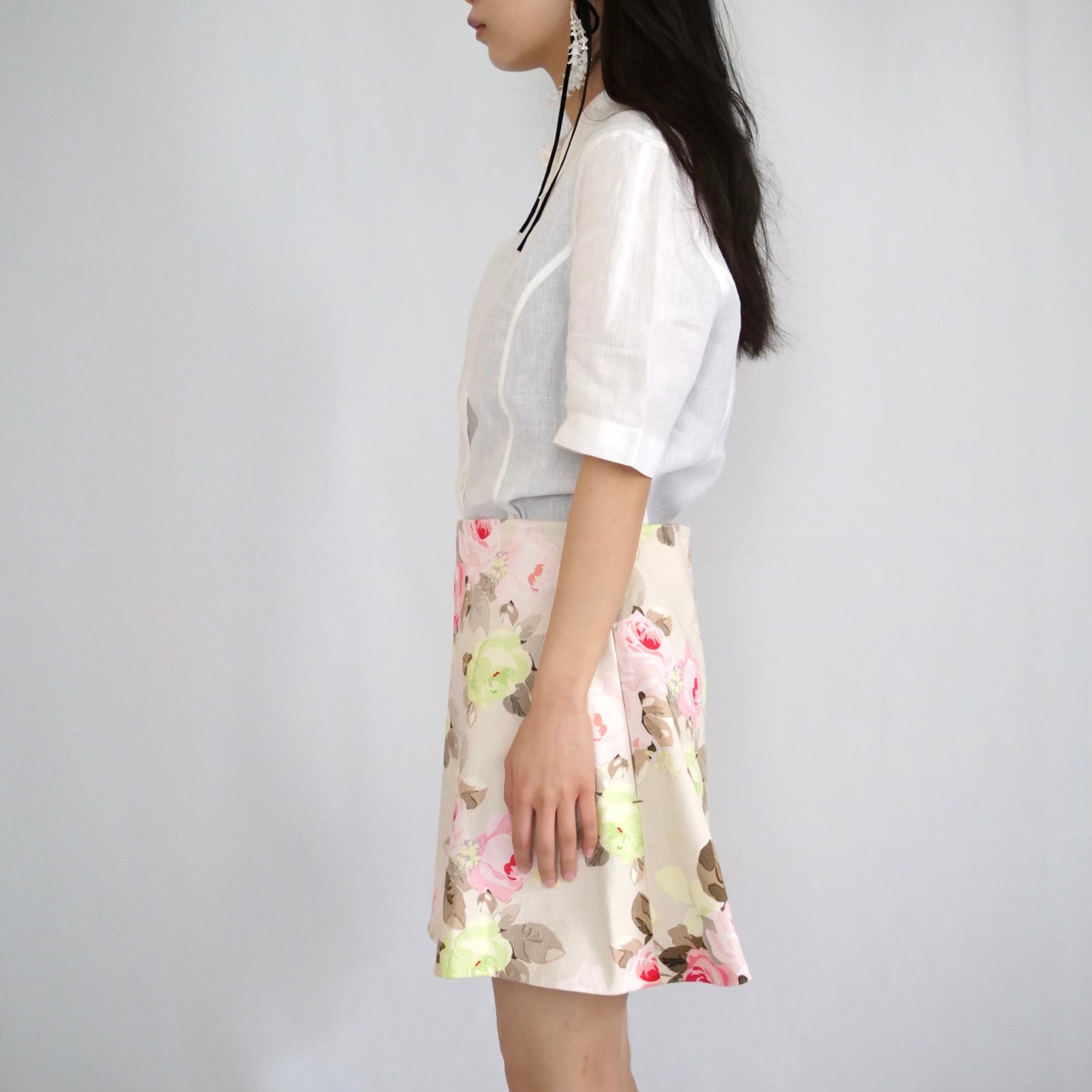 [OLD&VINTAGE] Carven 花柄ショートパンツ