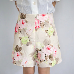 [OLD&VINTAGE] Carven 花柄ショートパンツ