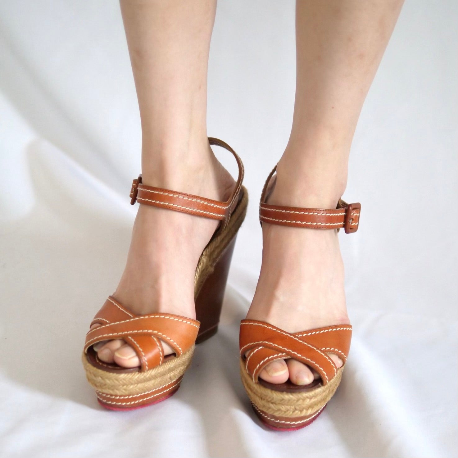 [OLD&VINTAGE] Christian Louboutin ウェッジサンダル
