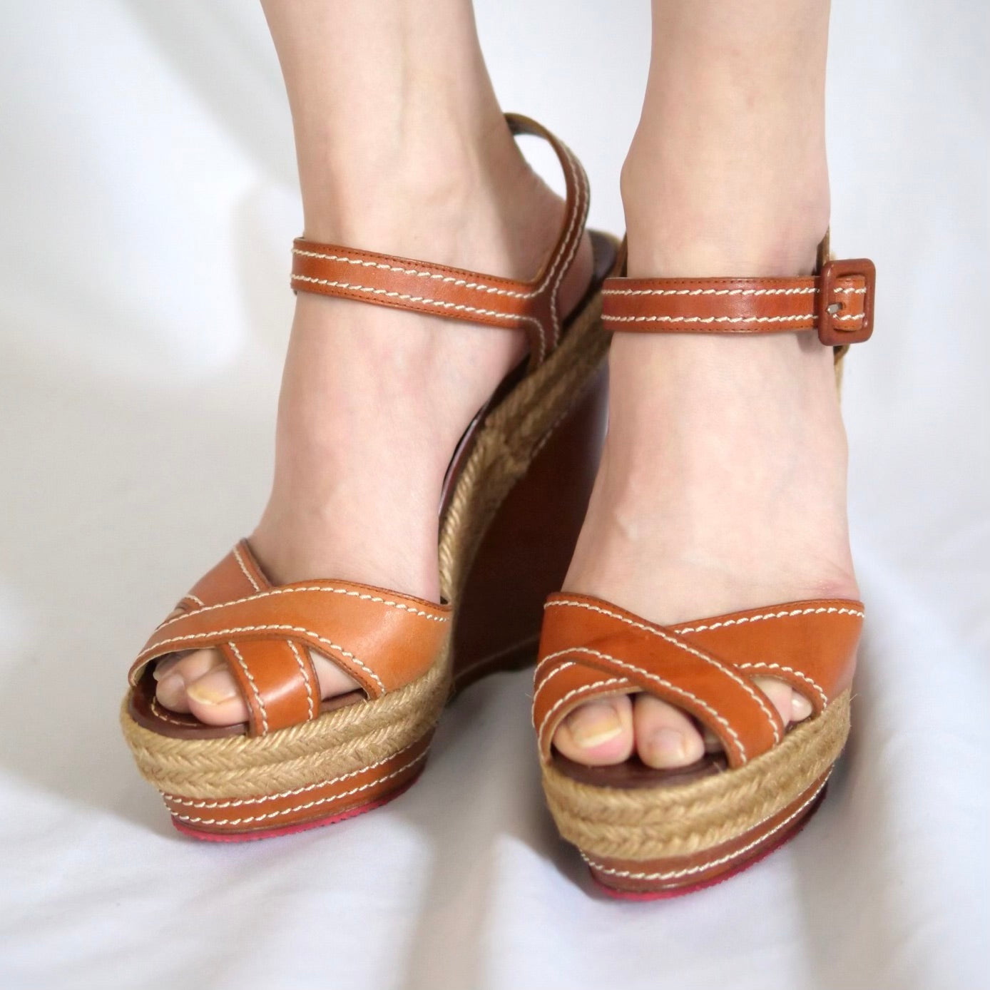 [OLD&VINTAGE] Christian Louboutin ウェッジサンダル